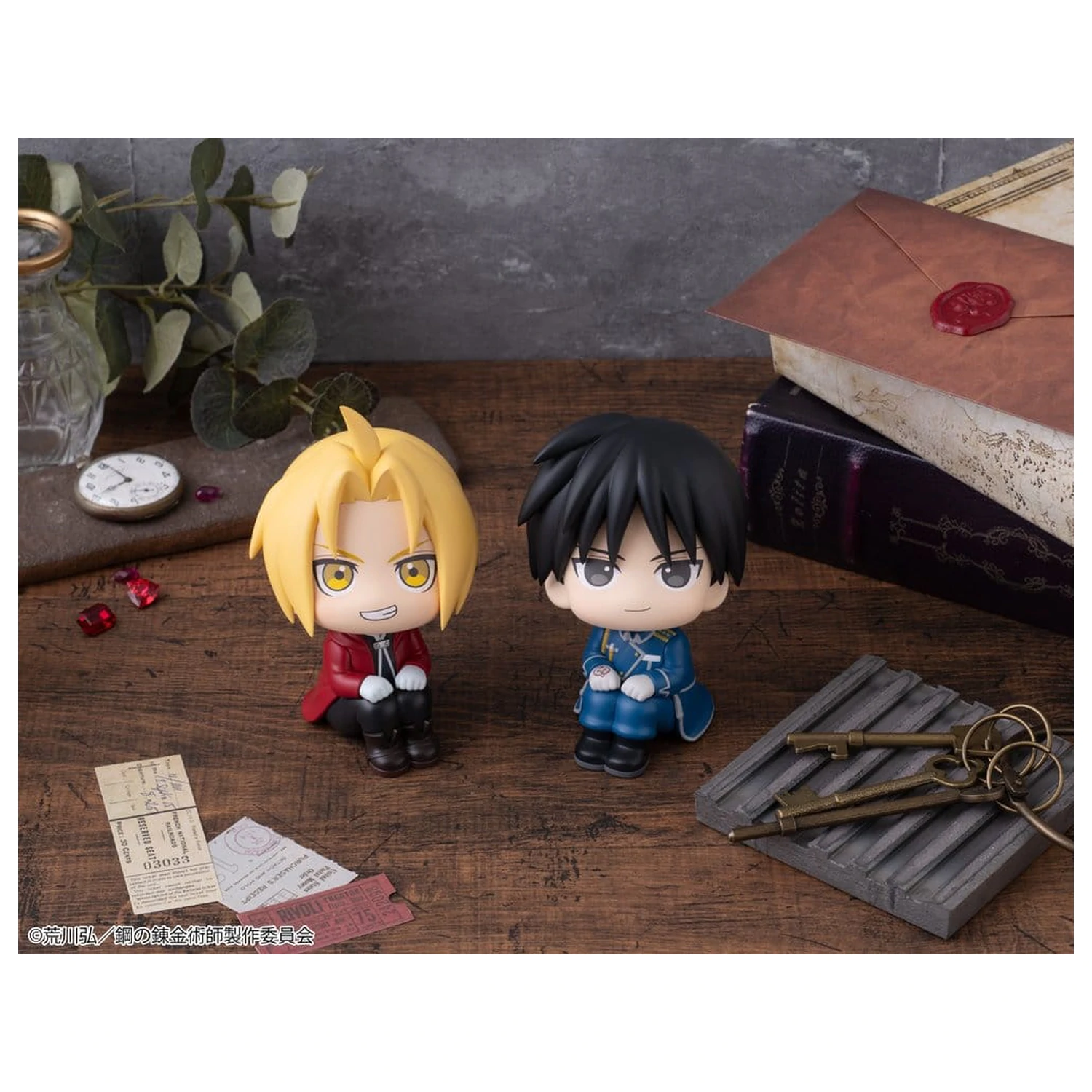 Fullmetal Alchemist Look Up Edward Elric & Roy Mustang 2 db-os PVC figura csomag 11 cm (with gift) termékfotó