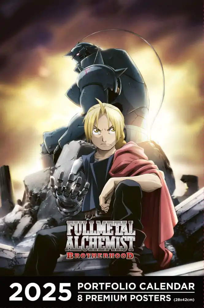 Fullmetal Alchemist Portfolio Kalender 2025 *Englische Version* termékfotó