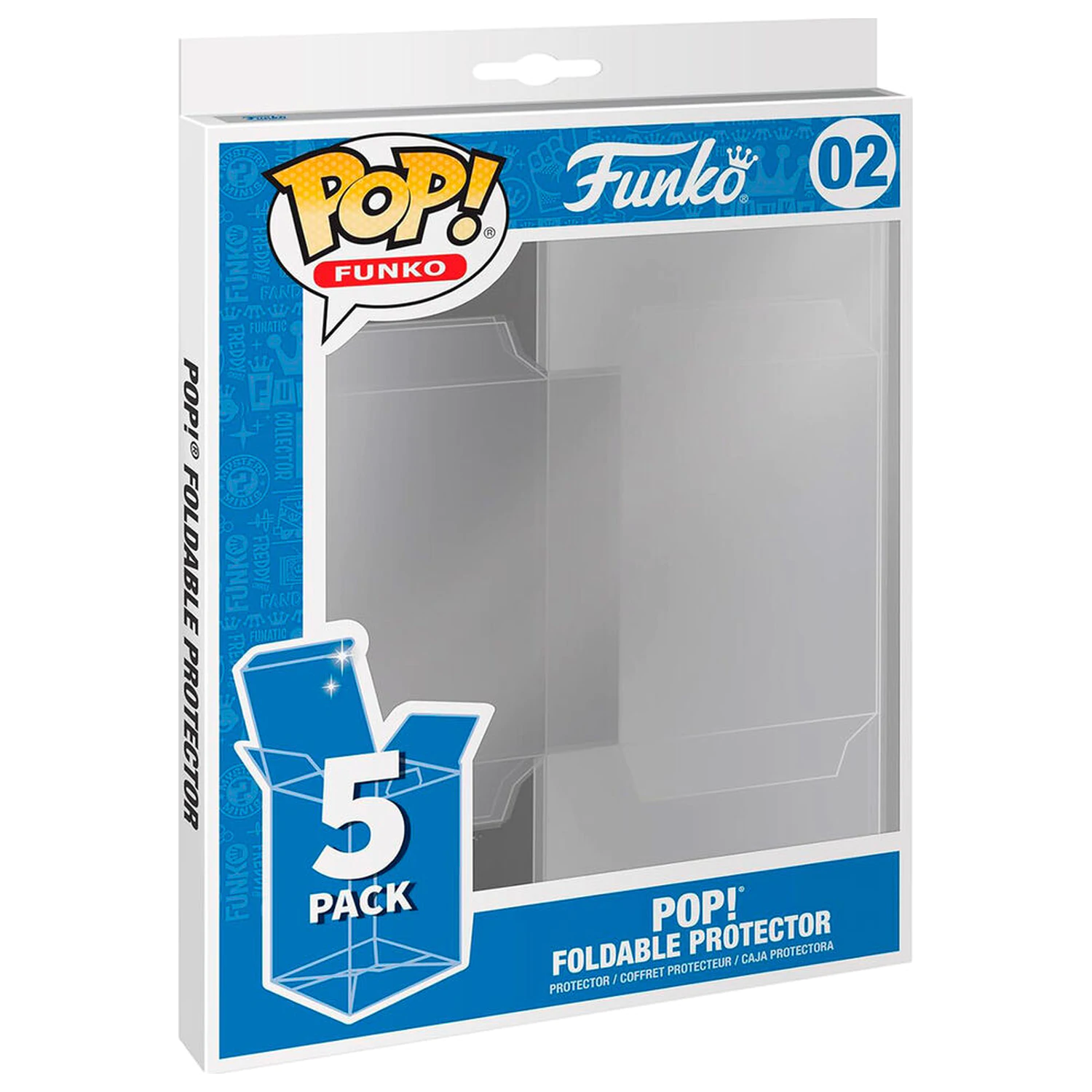 Funko 5db-os protector védőtok normál méretű Pop figurához termékfotó