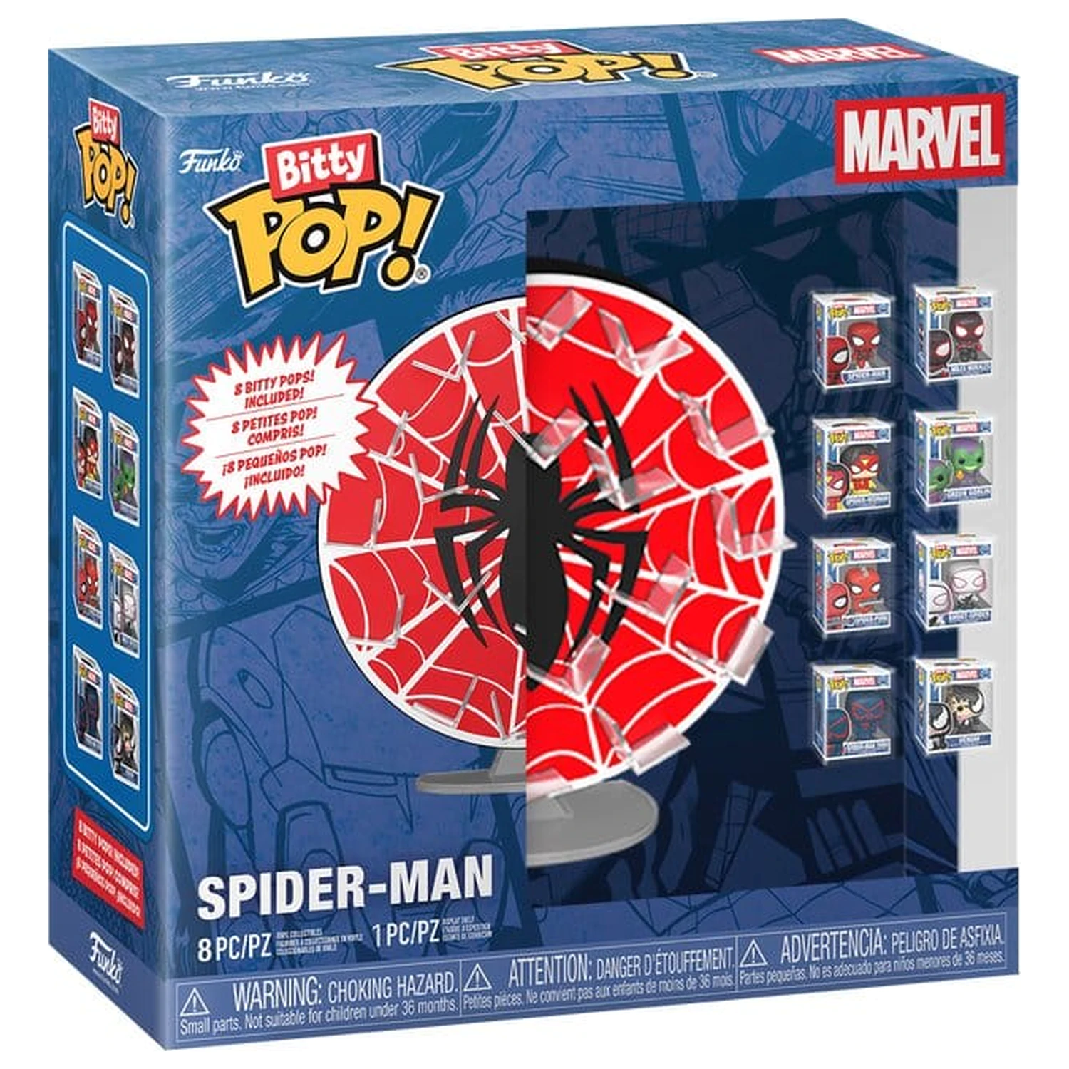 Funko Bitty Displays: BP&D Bundle- Spider-Man(BF) figura csomag termékfotó
