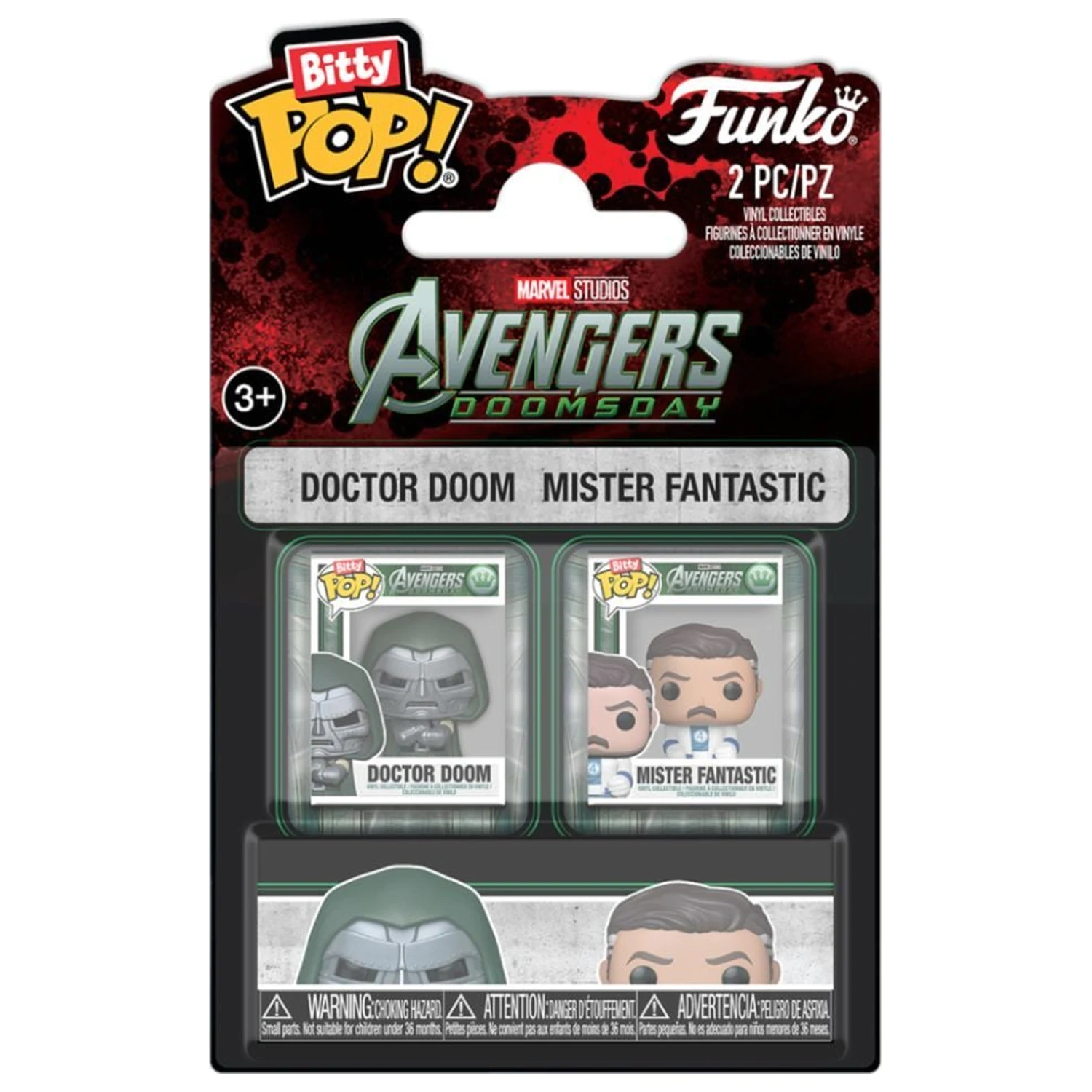 Funko Bitty  POP 2db-os figura csomag Marvel Studios Avengers Doomsday termékfotó