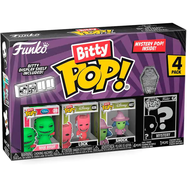 Funko Bitty POP 4 db-os figura csomag Disney Nightmare Before Christmas Oogie Boogie termékfotó