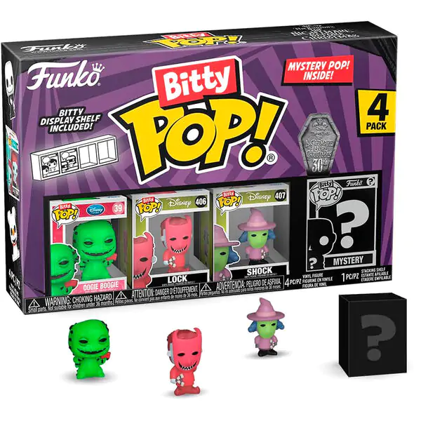 Funko Bitty POP 4 db-os figura csomag Disney Nightmare Before Christmas Oogie Boogie termékfotó