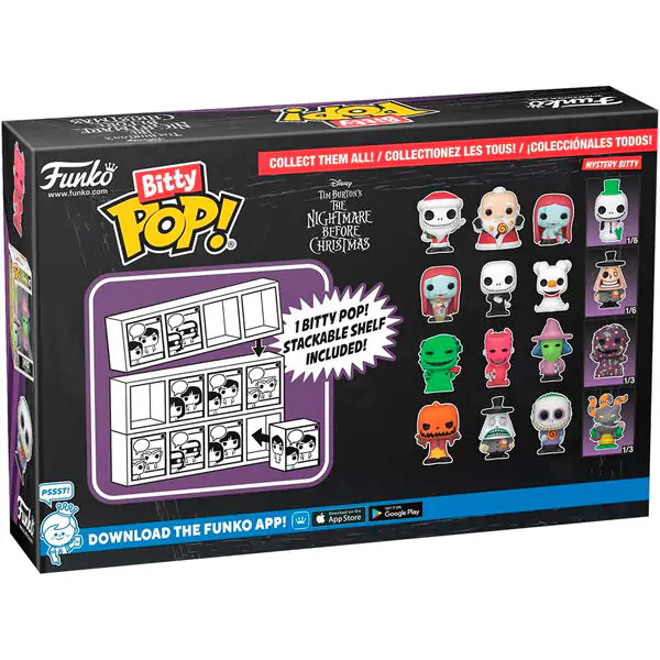 Funko Bitty POP 4 db-os figura csomag Disney Nightmare Before Christmas Oogie Boogie termékfotó