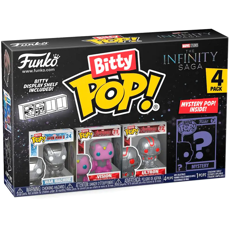 Funko Bitty POP 4 db-os figura csomag Marvel The Infinity Saga Iron Man termékfotó