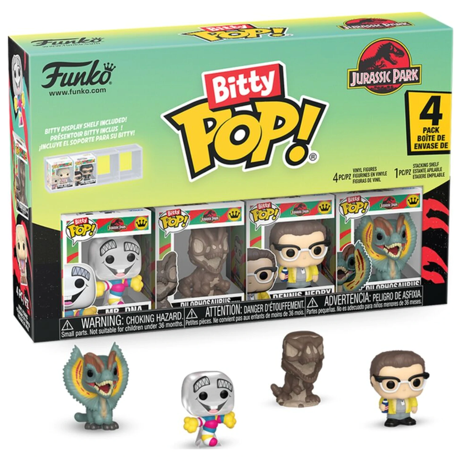 Funko Bitty POP! figura Jurassic Park Mr. DNA termékfotó