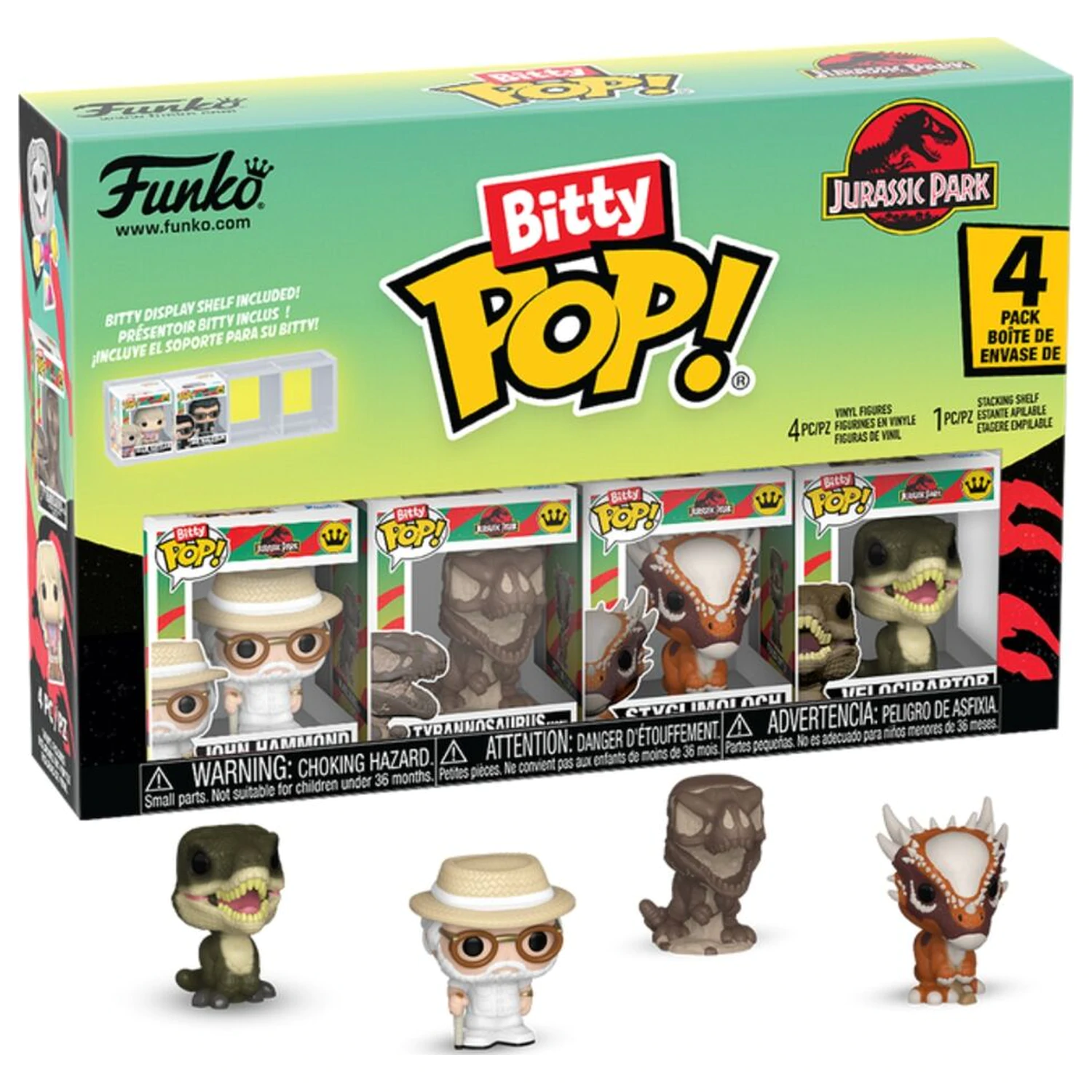 Funko Bitty POP! figura Jurassic Park Raptor termékfotó