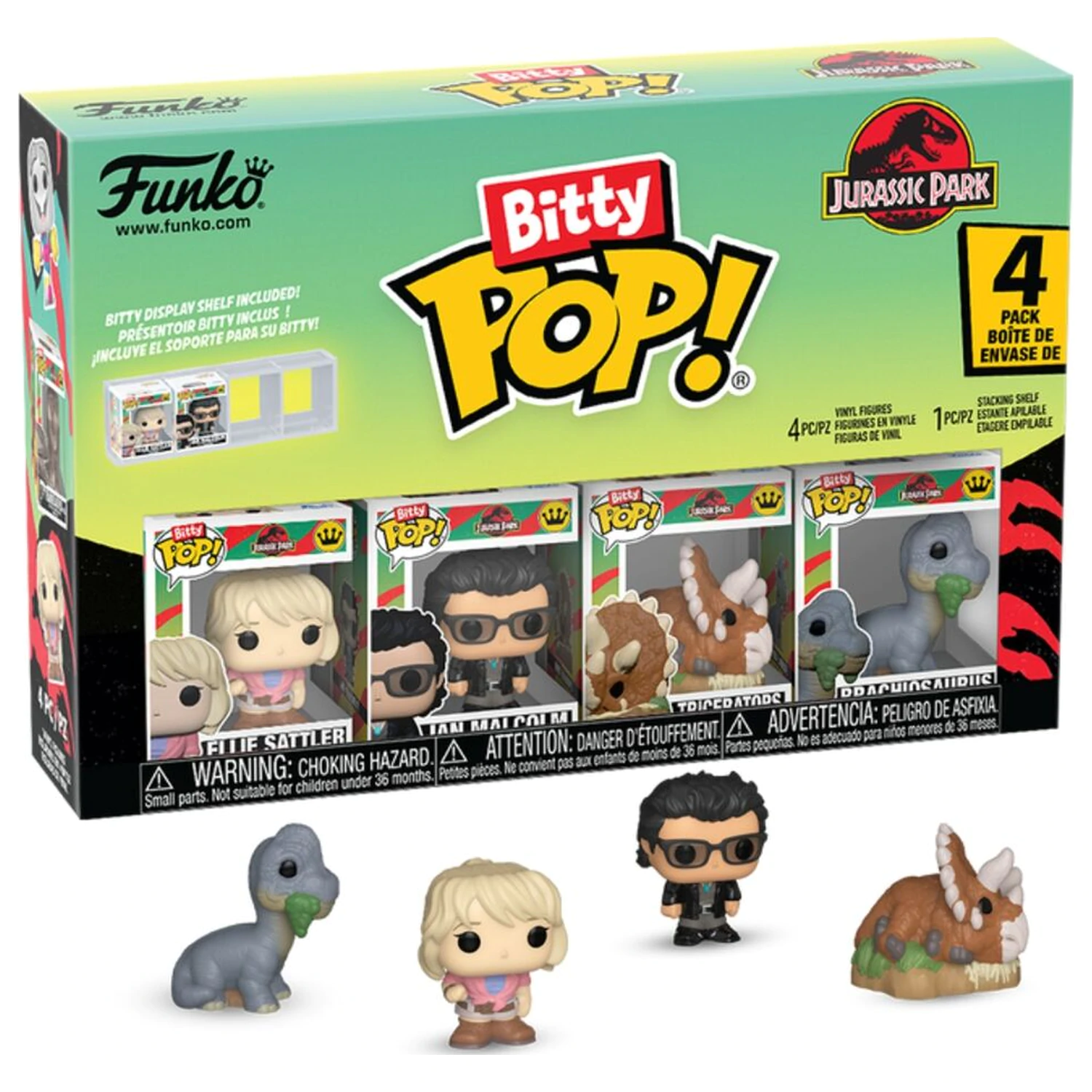 Funko Bitty POP! figura Jurassic Park Triceratops termékfotó