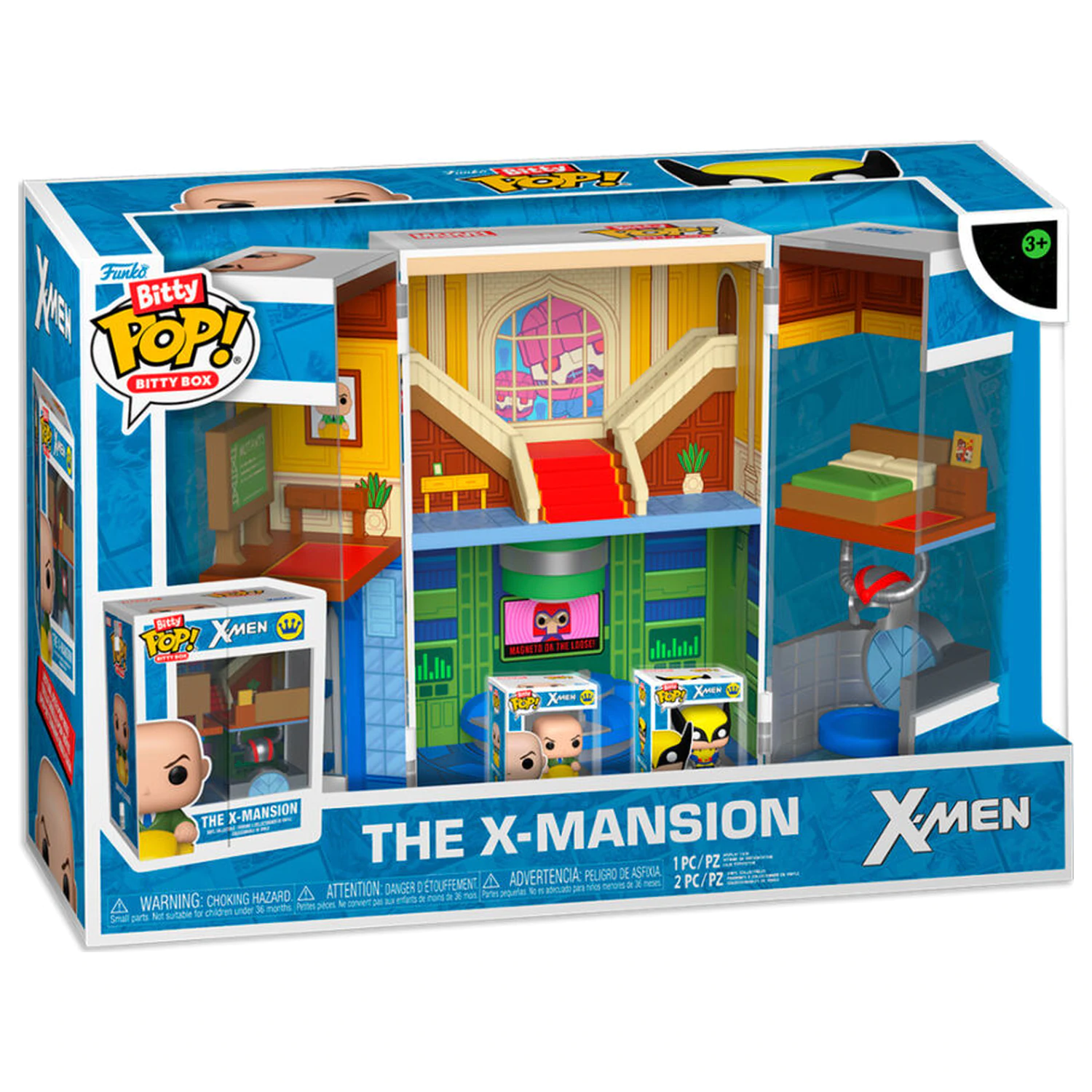 Funko Bitty POP! figura Marvel X-Men The X-Mansion termékfotó