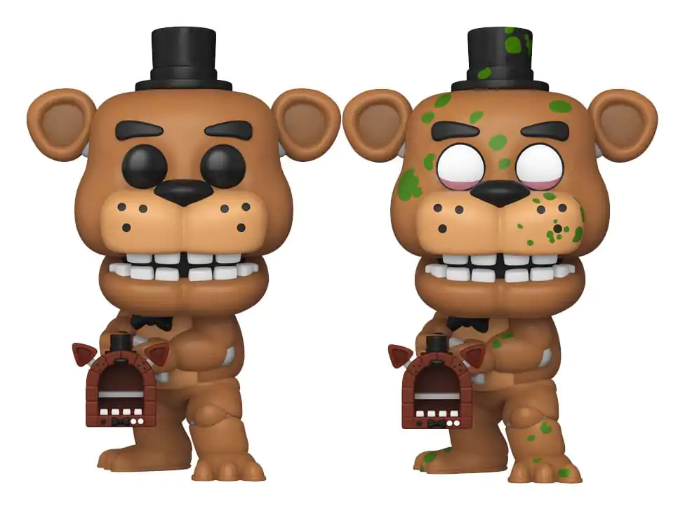 Funko Fusion Funko POP! Games Vinyl figurák Freddy Fazbear with Pizza Launcher w/CH 9 cm 5 + 1 csomag termékfotó