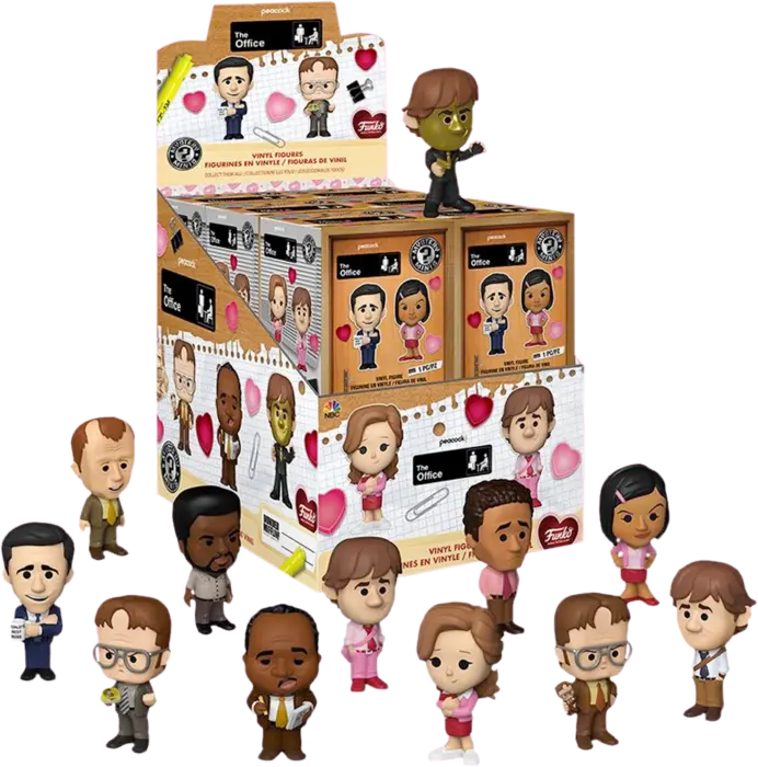 Funko The Office - Valentine’s Day Mystery Minis figura termékfotó