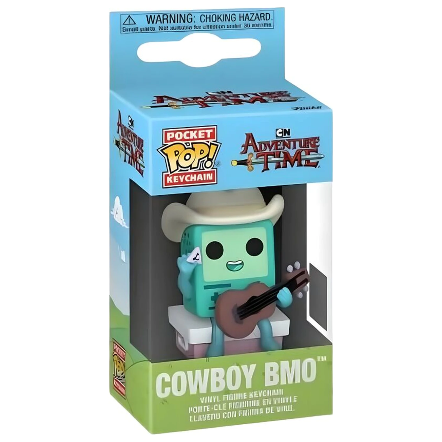 Funko Pocket POP kulcstartó Adventure Time Cowboy BMO with guitar termékfotó