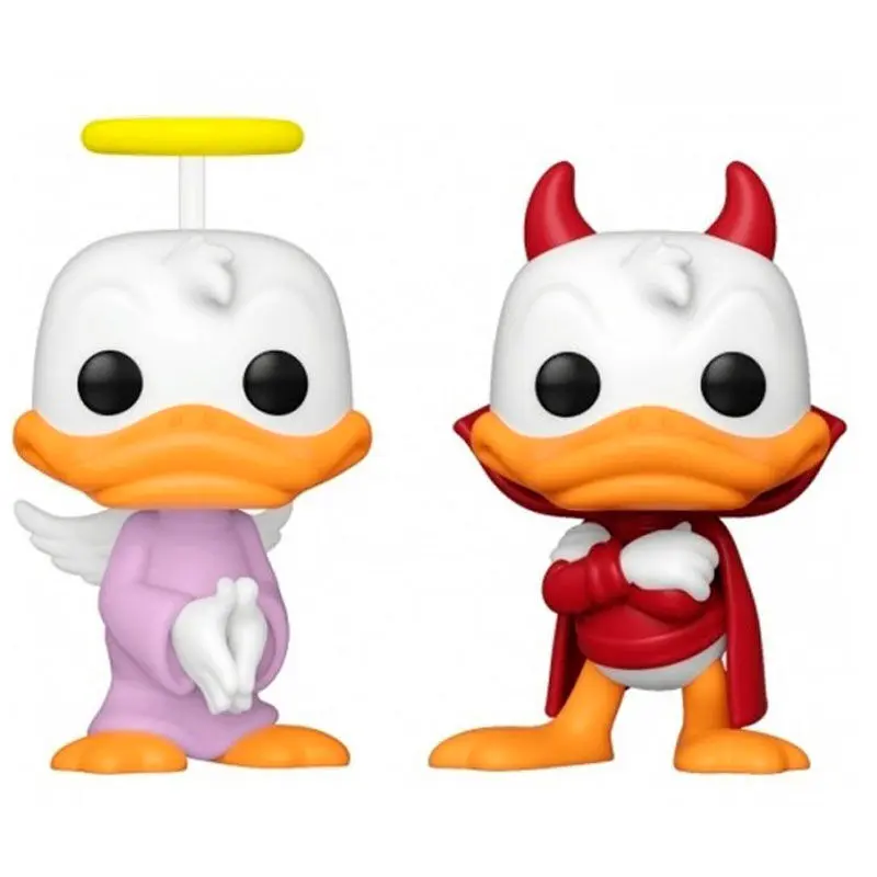 Funko POP 2 db-os Disney Donald Duck - Donald Angel & Devil Exkluzív termékfotó