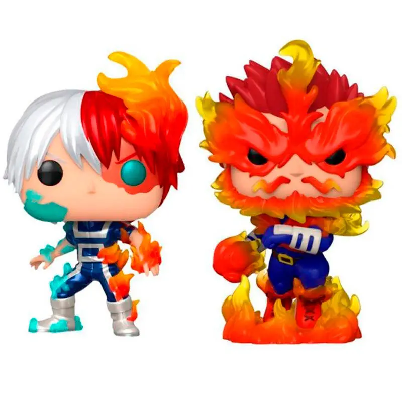 My Hero Academia POP! Vinyl Figures 2-Pack Endeavor & Todoroki 9 cm termékfotó