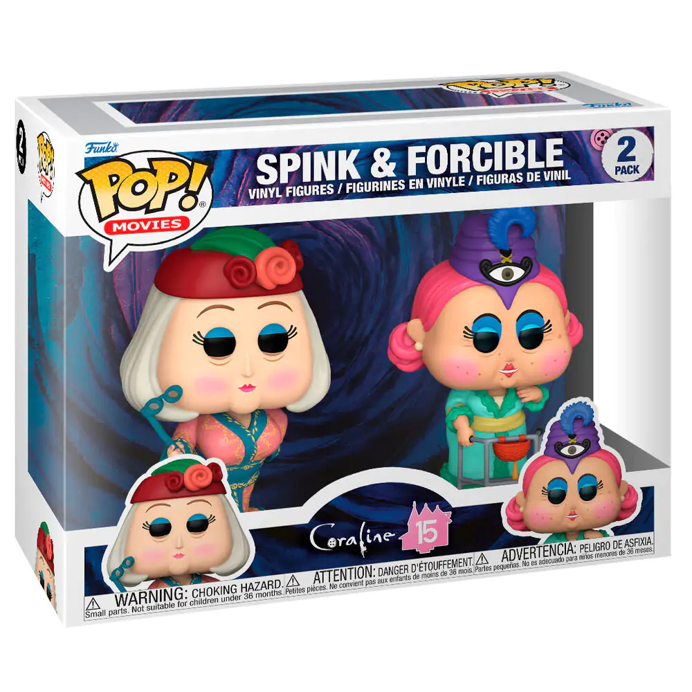 Funko POP 2db-os figura csomag Coraline Spink &amp; Forcible termékfotó