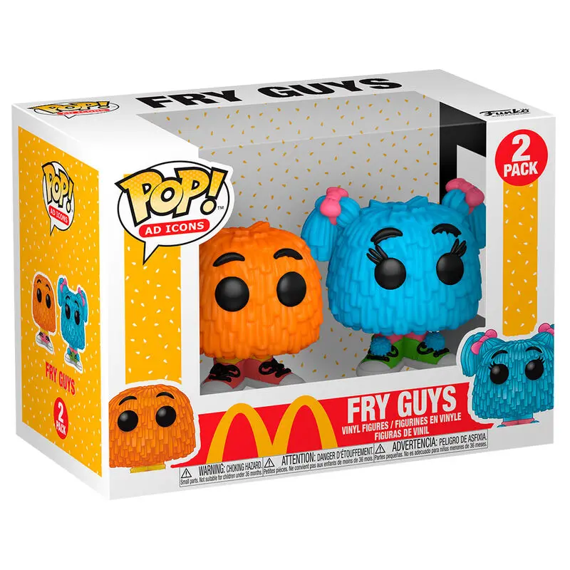 Funko POP 2db-os figura csomag Funko POP McDonalds Fry Guy termékfotó