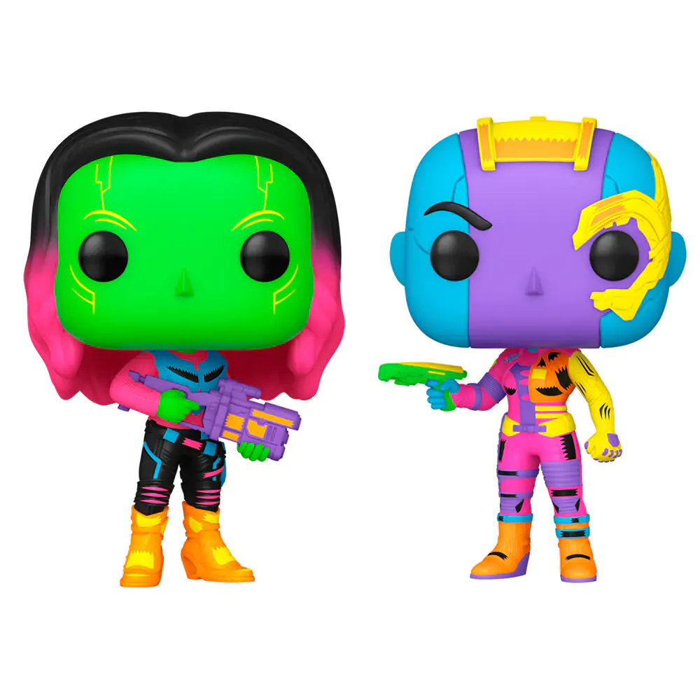 Funko POP 2db-os figura csomag Marvel Guardians of the Galaxy Gamora & Nebula Exkluzív termékfotó