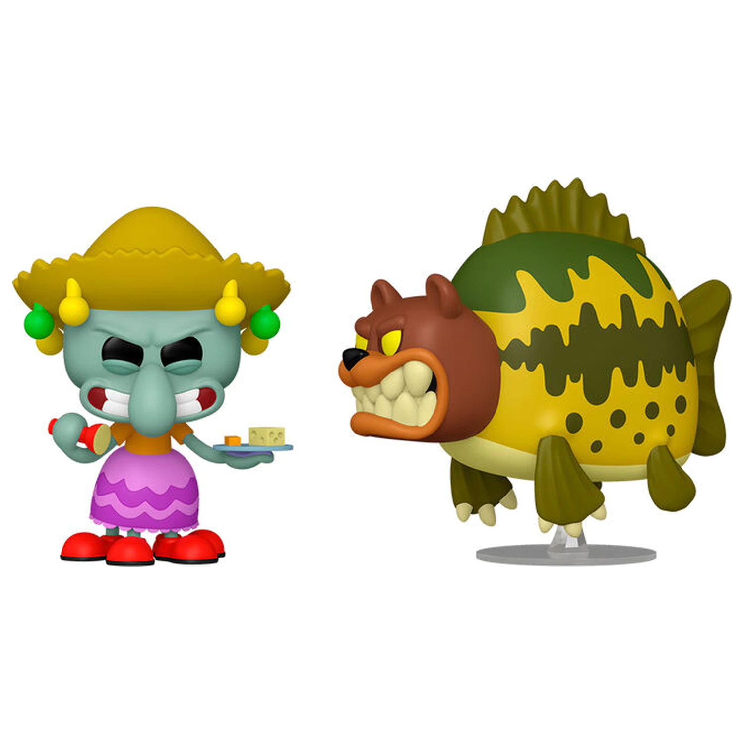 Funko POP 2db-os figura csomag SpongeBob SquarePants Squidward & Sea Bear termékfotó