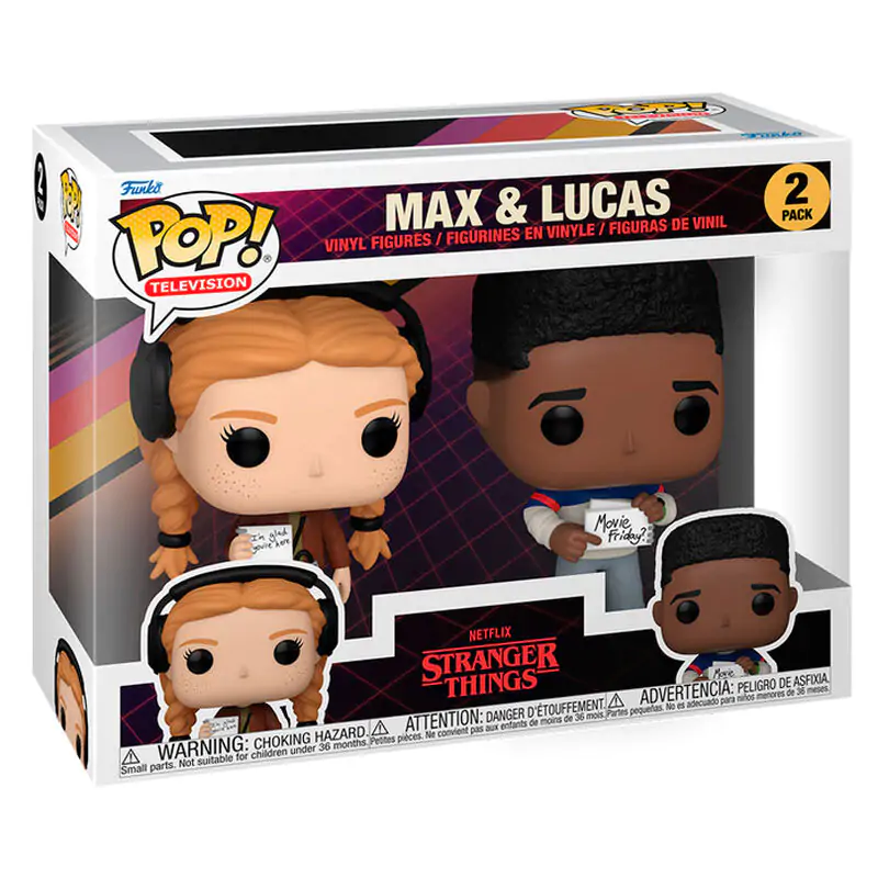 Funko POP 2db-os figura csomag Stranger Things Max & Lucas termékfotó