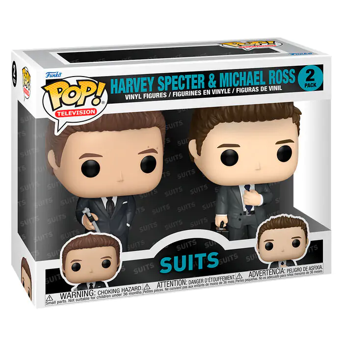 Funko POP 2db-os figura csomag Suits Harvey Specter &amp; Michael Ross termékfotó
