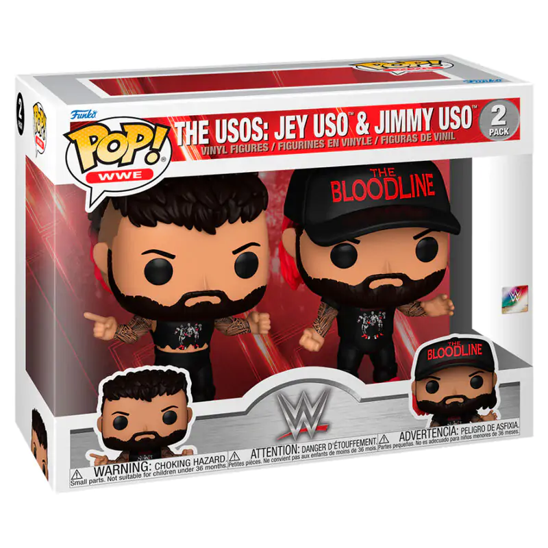 Funko POP 2db-os figura csomag WWE Jey Uso & Jimmy Uso termékfotó