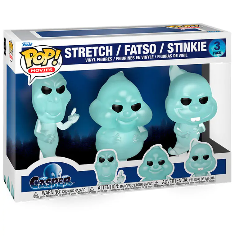 Funko POP 3 db-os figura csomag Casper Ghostly Trio termékfotó