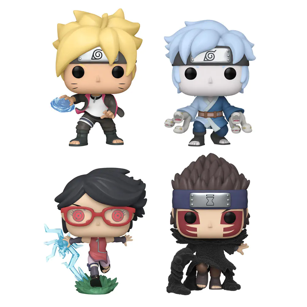 Funko POP 4-er Pack Figuren Boruto Exclusive termékfotó