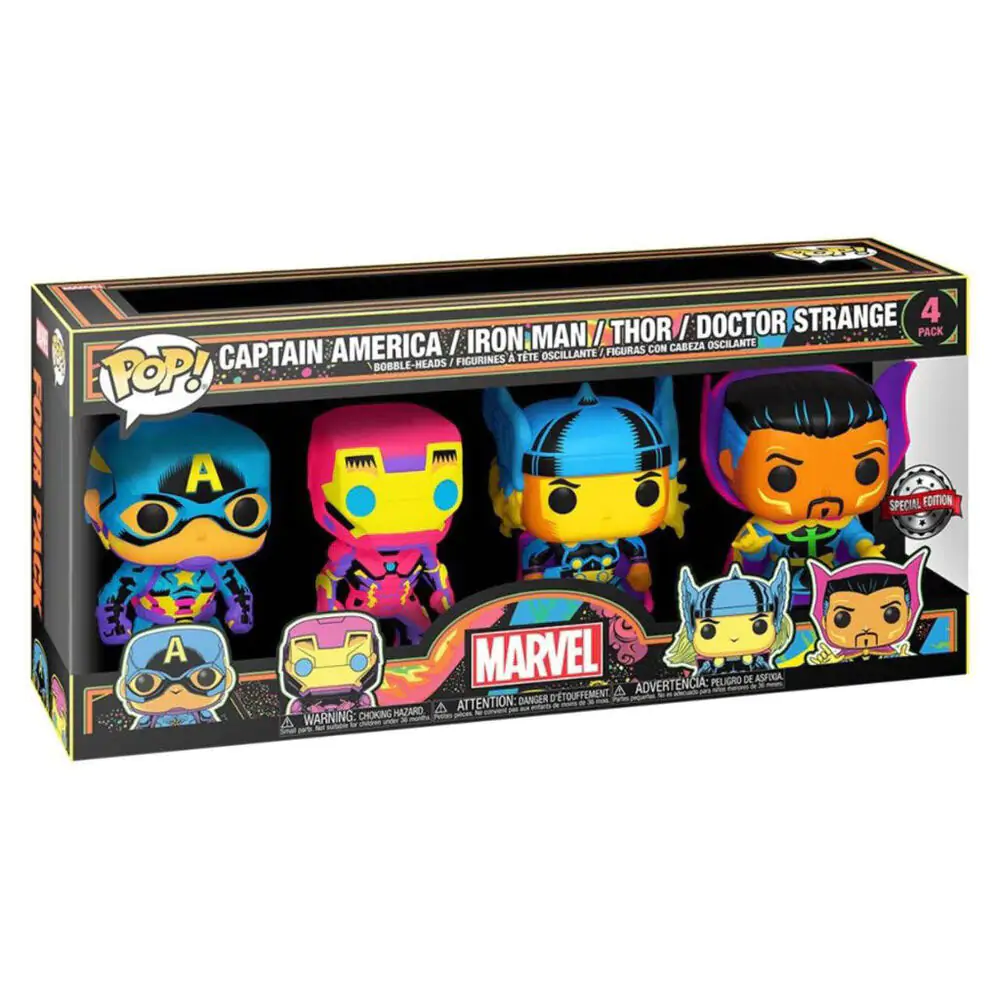 POP 4-er Pack Figuren Marvel Exclusive termékfotó