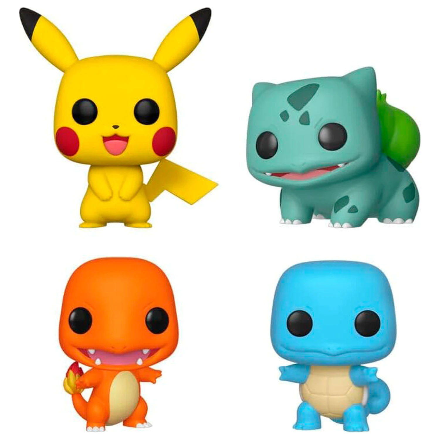 Funko POP 4 db-os figura csomag Pokemon Starters Exkluzív termékfotó