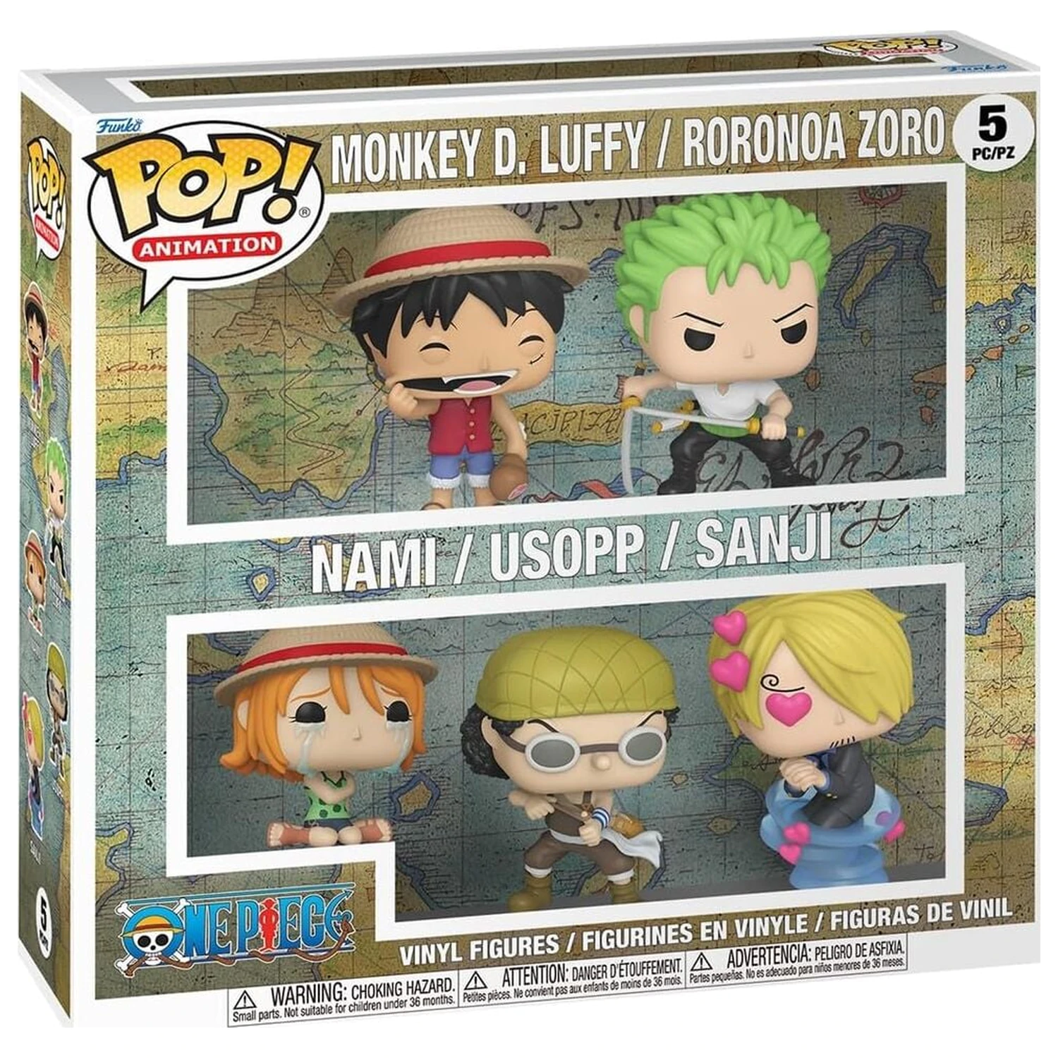 Funko POP 5db-os figura csomag One Piece termékfotó