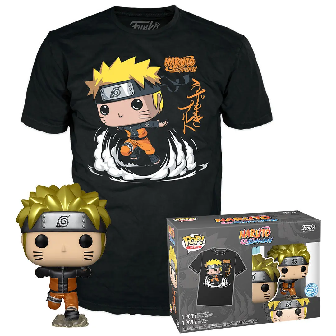 Funko POP & Tee Naruto Shippuden Exkluzív figura és póló csomag termékfotó