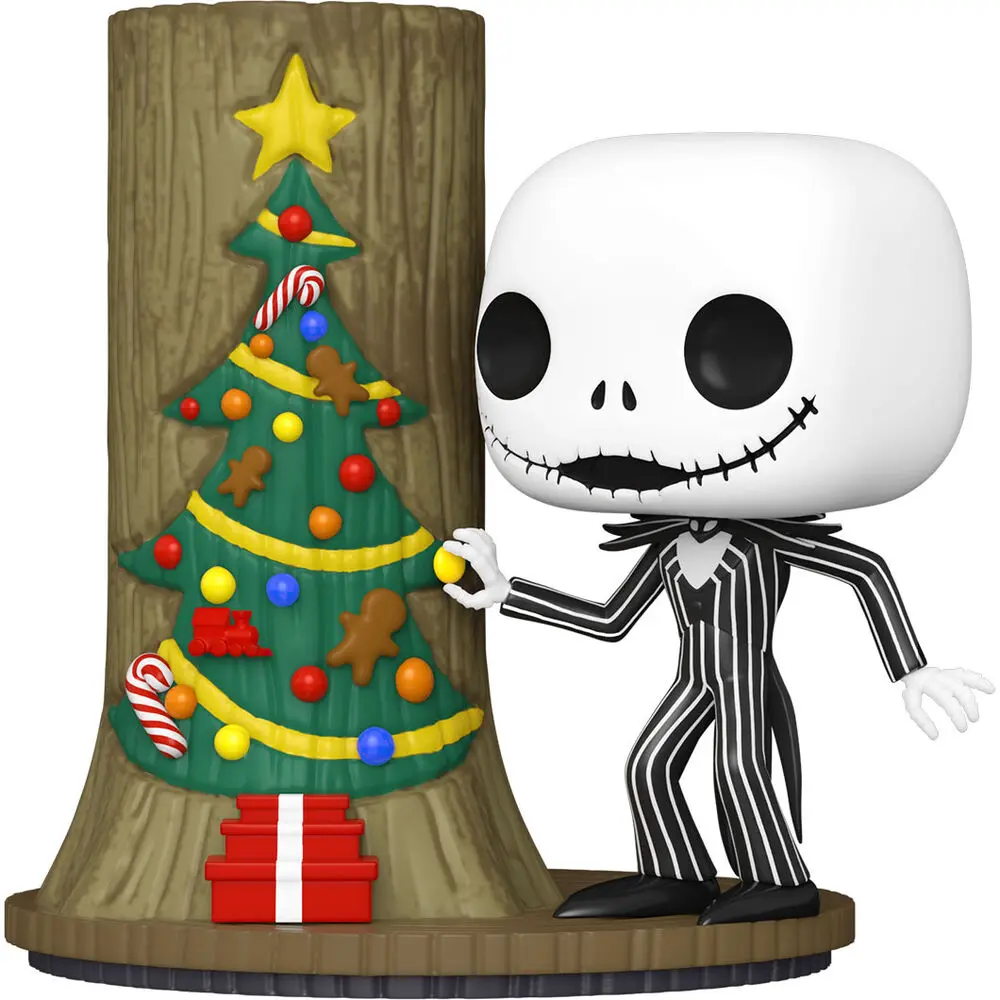 Funko POP Deluxe Disney figura Nightmare Before Christmas 30th Anniversary Jack Skellington With Christmas Door termékfotó