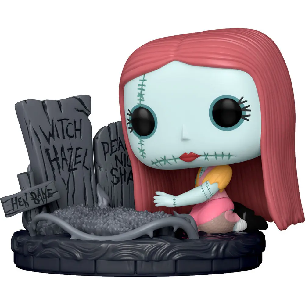 Nightmare before Christmas 30th POP! Disney Vinyl Figure Sally w/Gravestone 9 cm termékfotó