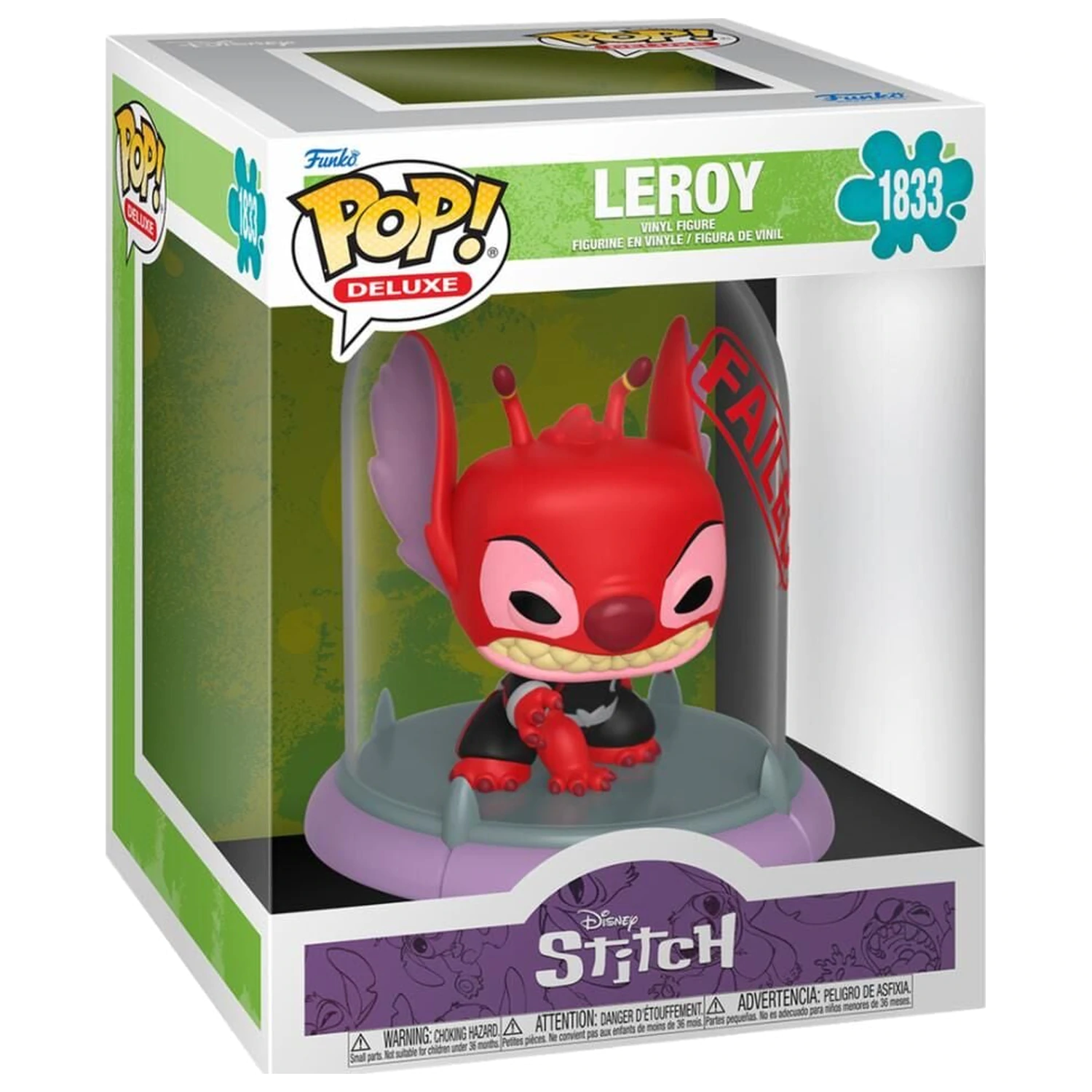 Funko POP Deluxe figura Disney Stitch Experiments Leroy termékfotó