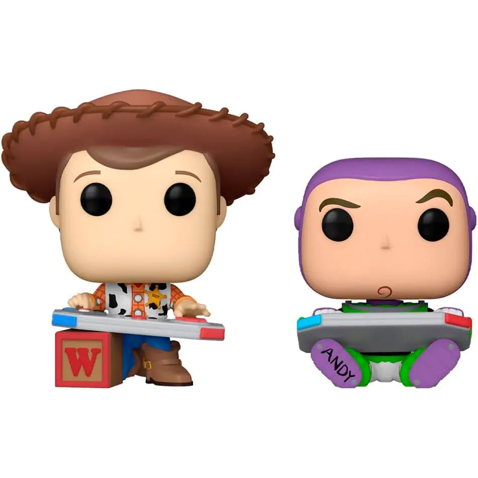 Funko POP Disney Toy Story Woody & Buzz Lightyear 2 db-os figura csomag Exkluzív termékfotó