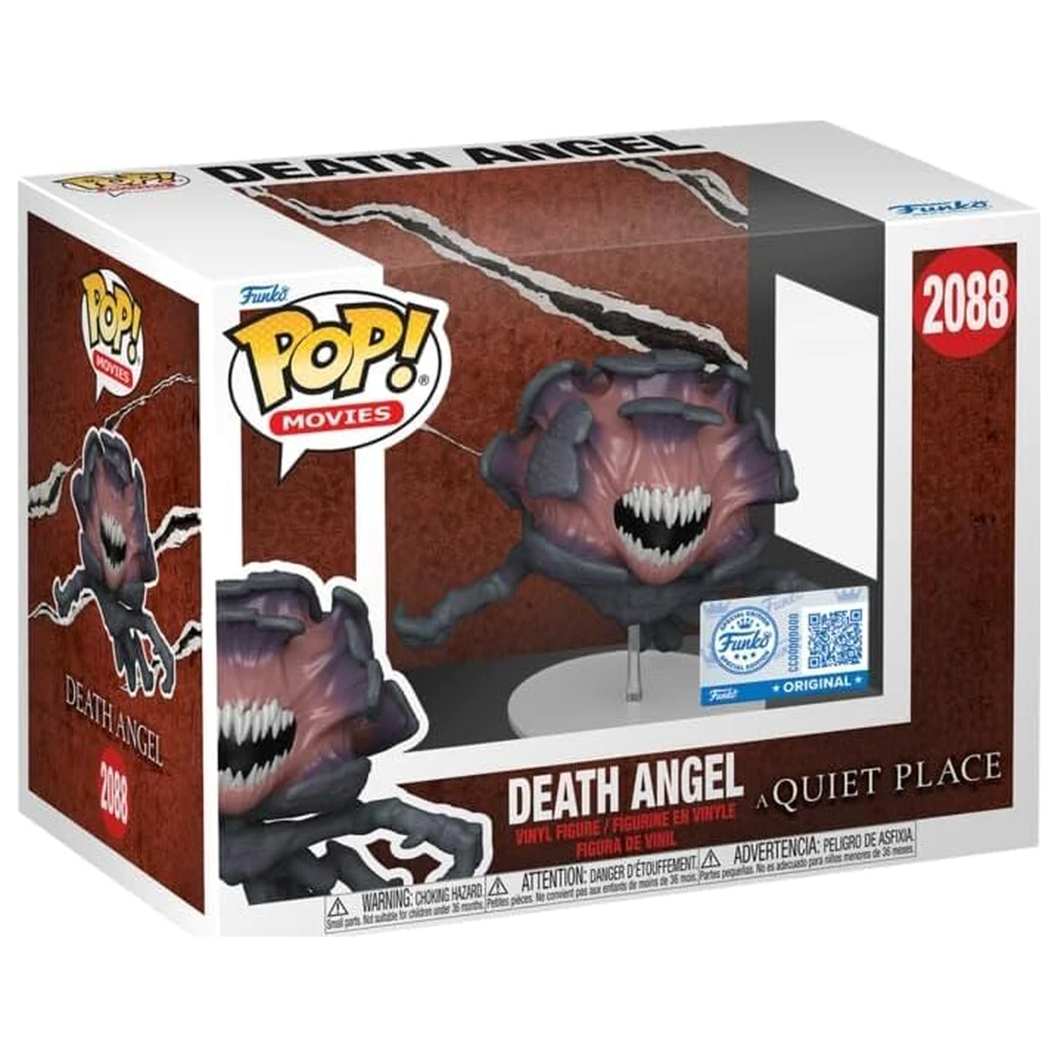 Funko POP figura A Quiet Place Death Angel Exkluzív termékfotó