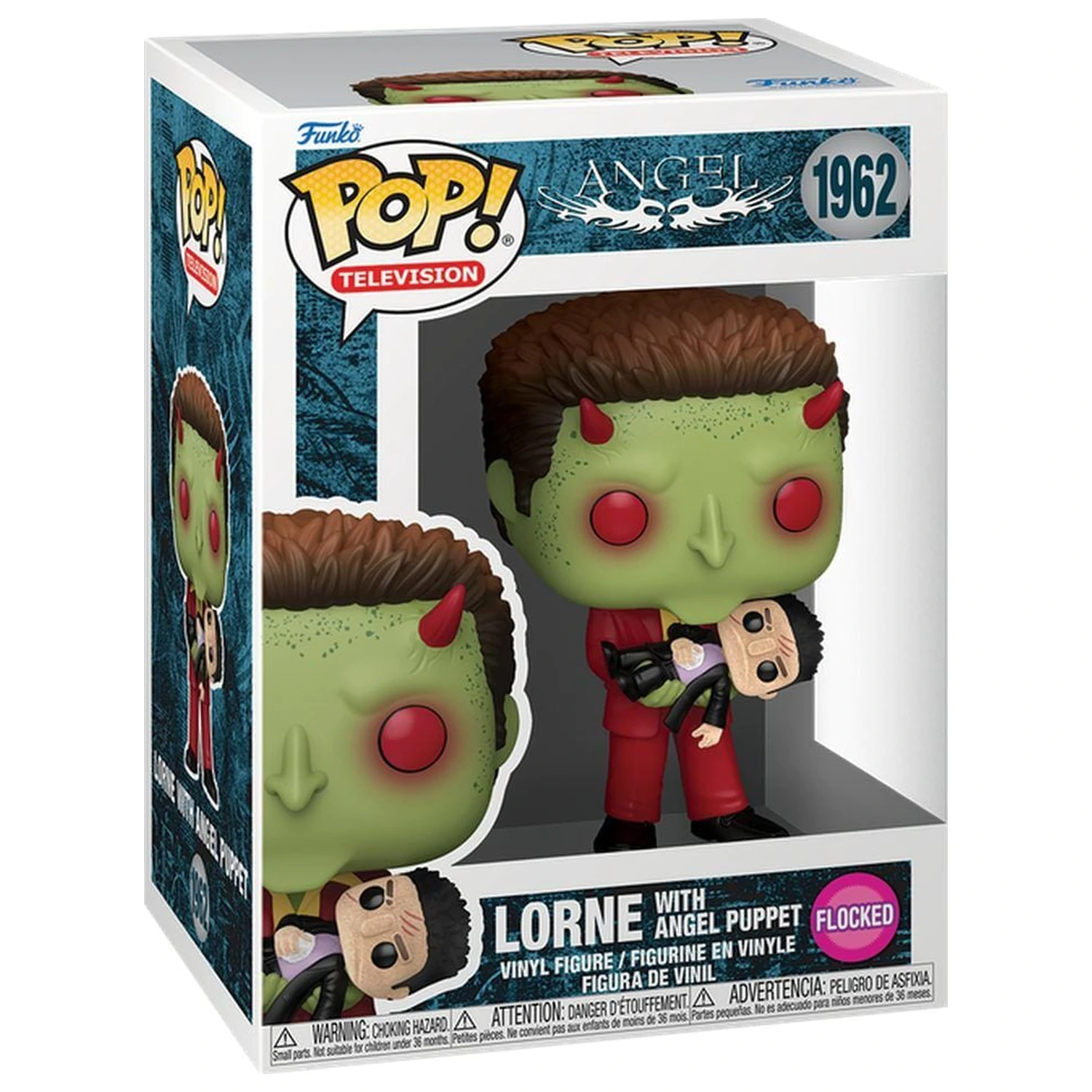 Funko POP figura Angel Lorne with Angel Puppet termékfotó