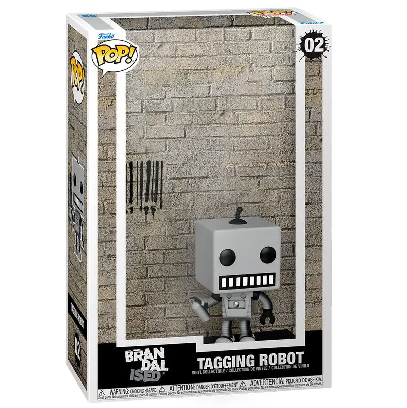 Funko POP figura Art Cover Brandalised Tagging Robot termékfotó