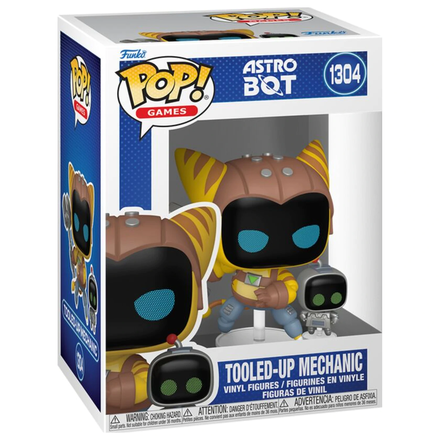 Funko POP figura Astro Bot & Buddy Tooled-Up Mechanic termékfotó