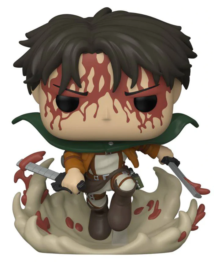 Funko POP figura Attack on Titan Battle Levi Exkluzív termékfotó