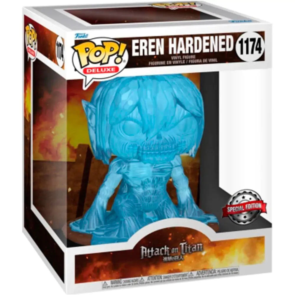 Funko POP figura Attack on Titan Eren Hardened Exkluzív termékfotó