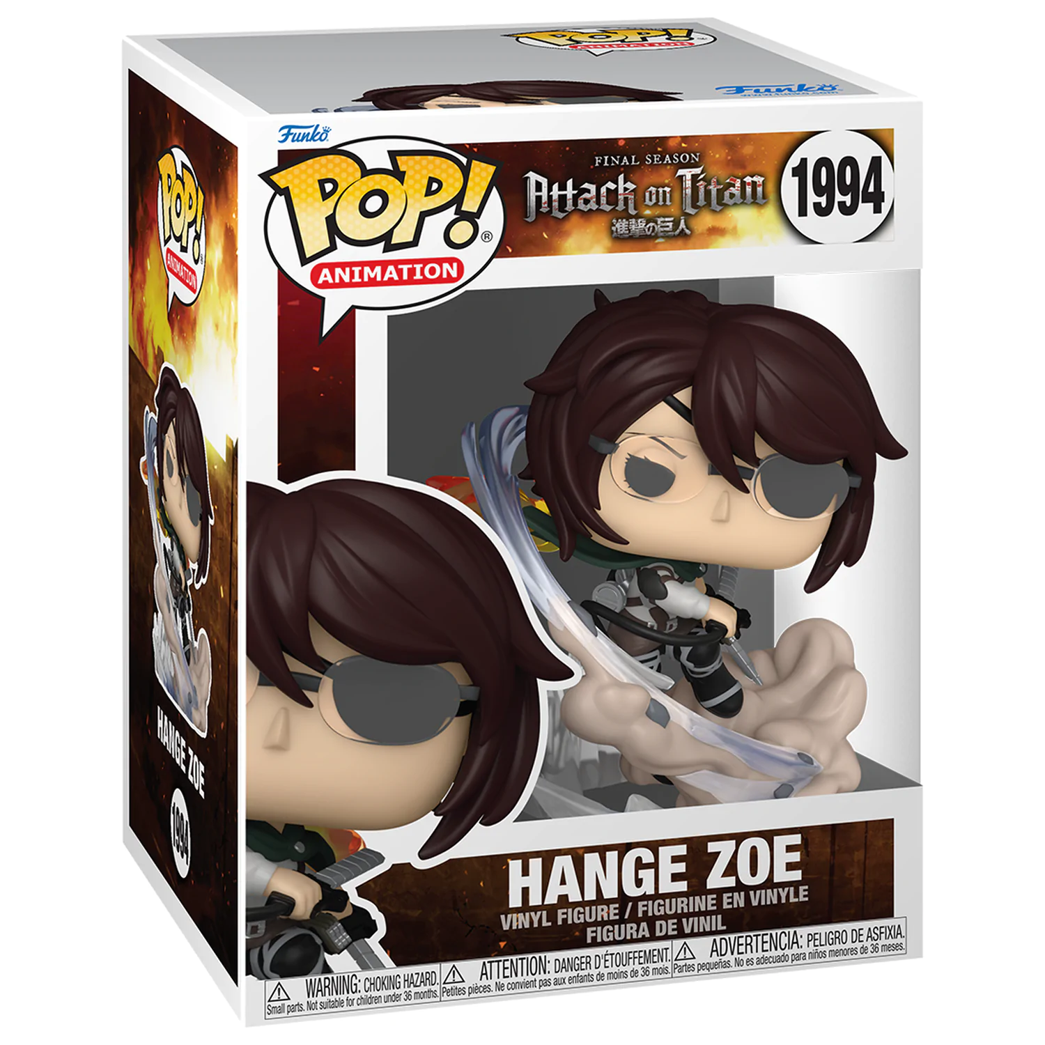 Funko POP figura Attack on Titan Hange Zoe termékfotó