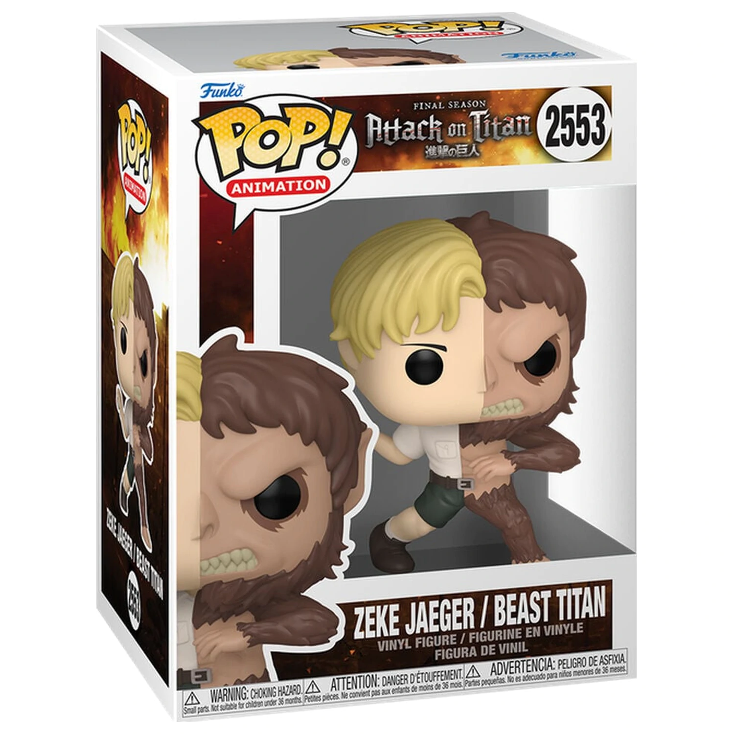 Funko POP figura Attack on Titan Zeke Jaeger / Beast Titan termékfotó
