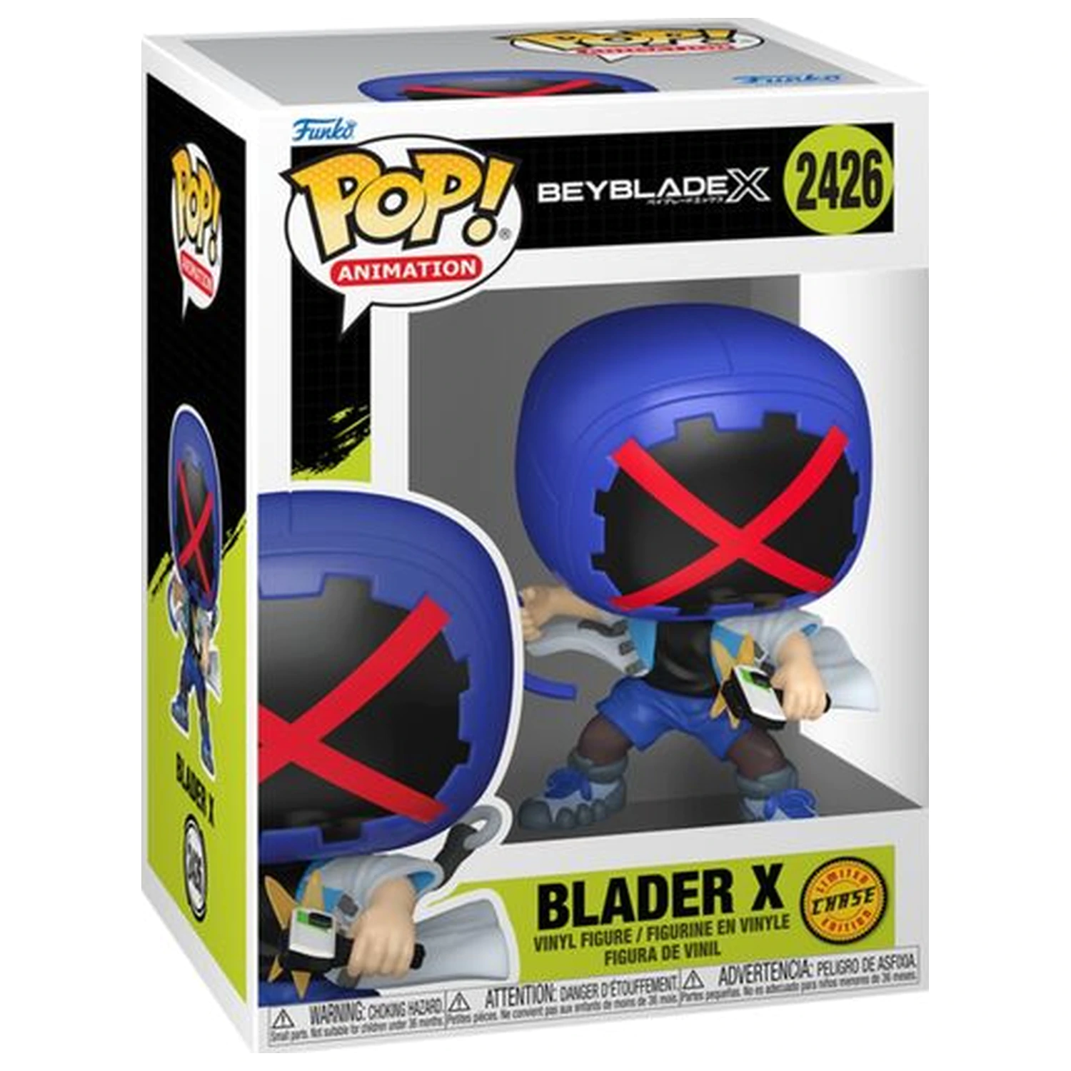 Funko POP figura Beyblade X Jaxon Cross X Blader X Chase termékfotó