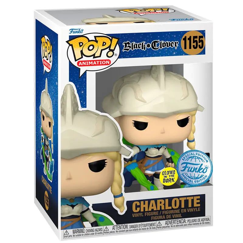 Funko POP figura Black Clover Charlotte Exkluzív termékfotó