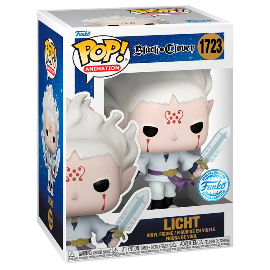 Funko POP figura Black Clover Licht Exkluzív termékfotó