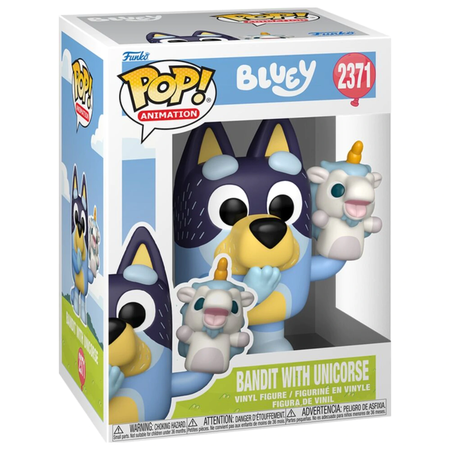 Funko POP figura Bluey Bandit with Unicourse termékfotó