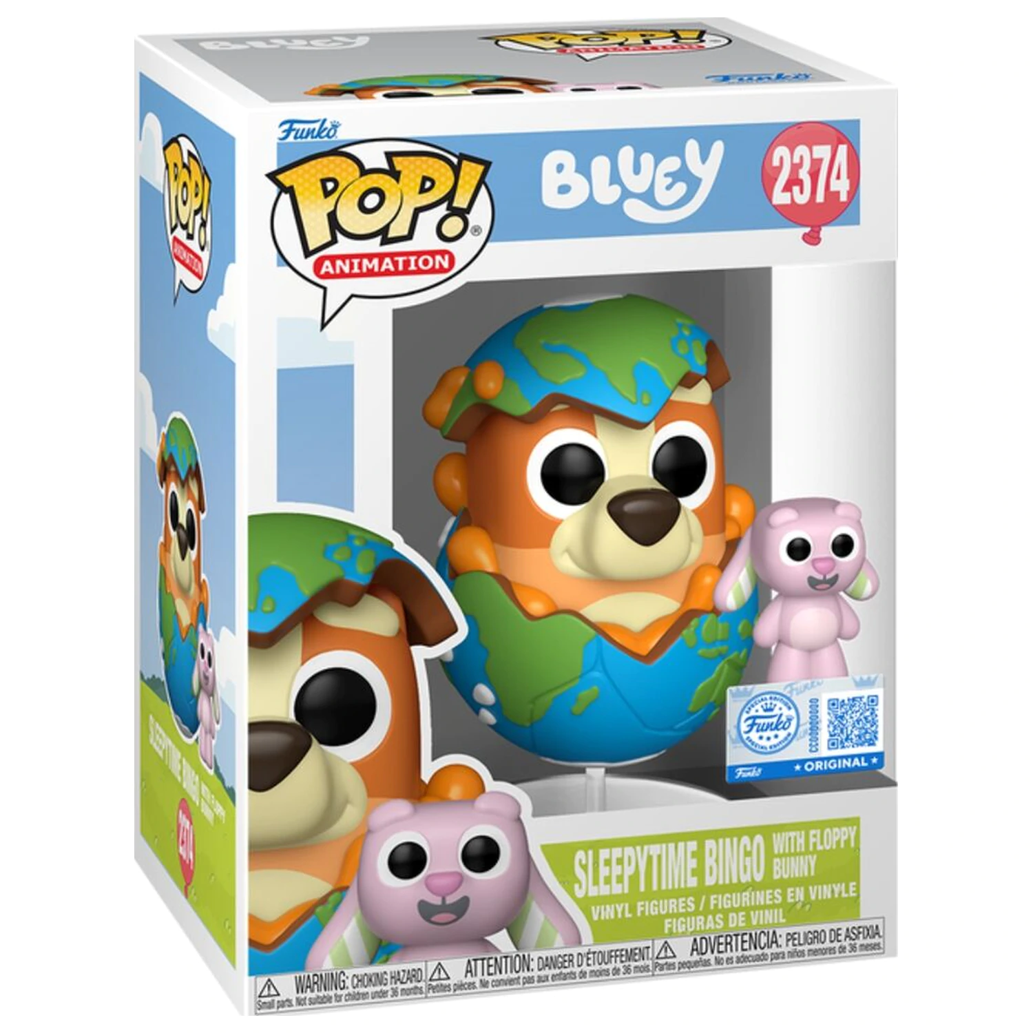 Funko POP figura Bluey Bingo with Floppy termékfotó
