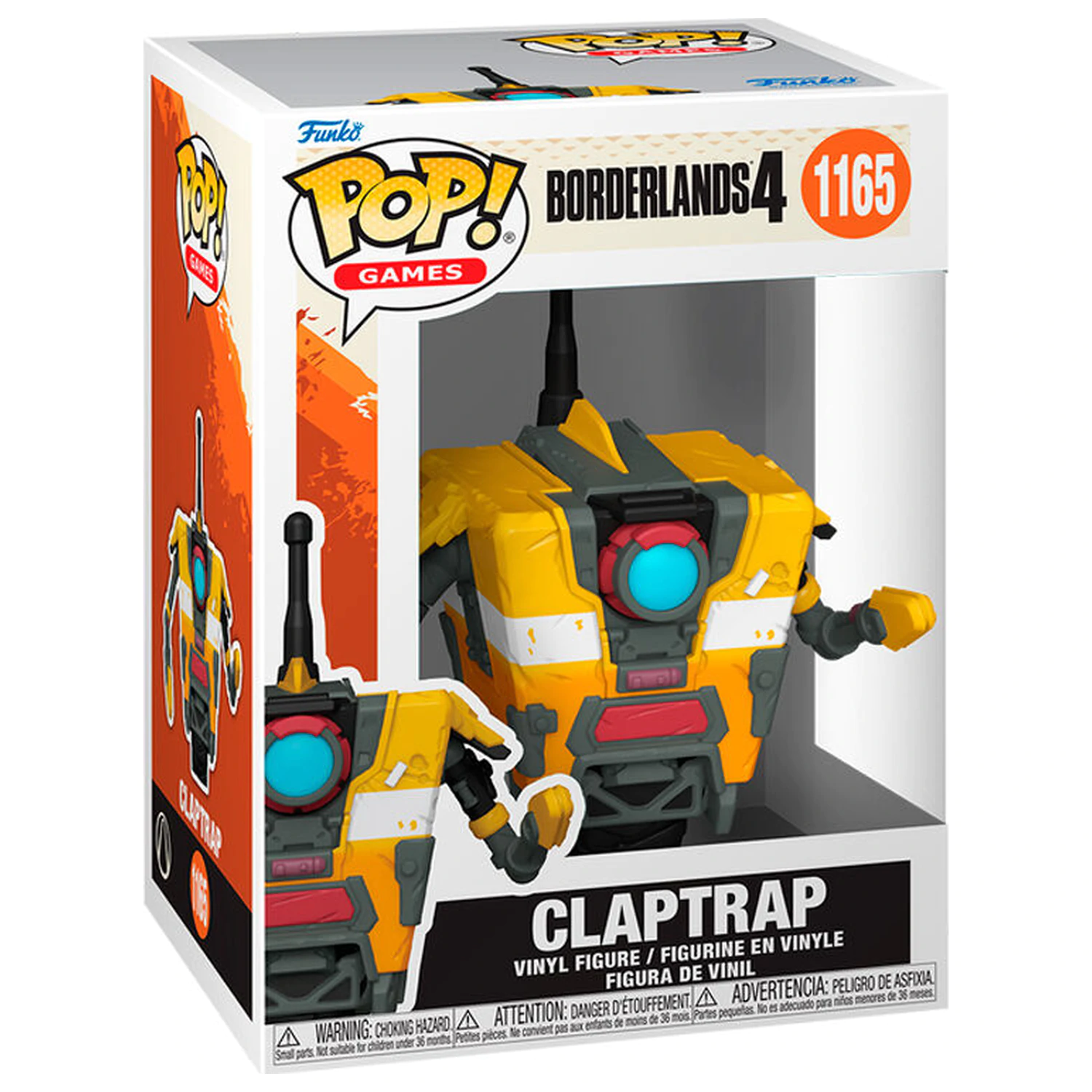 Funko POP figura Borderlands 4 Claptrap termékfotó