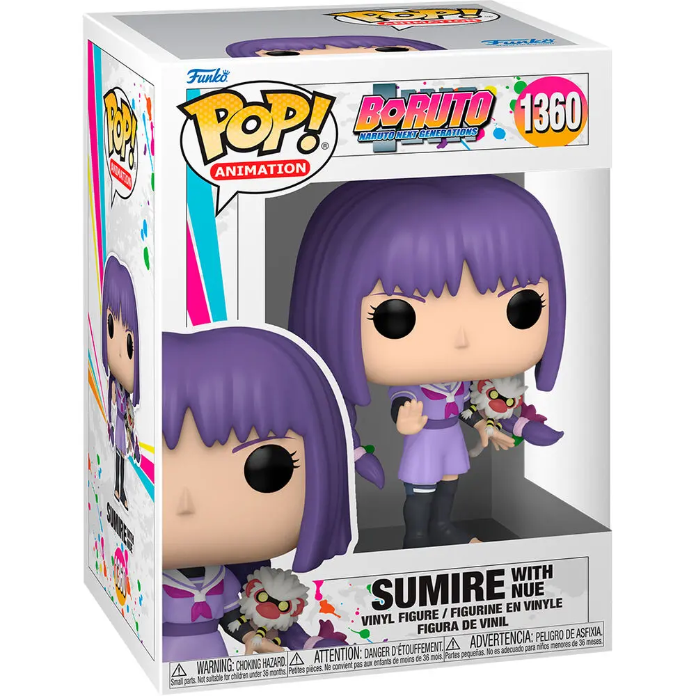 Boruto - Naruto Next Generations POP! Television Vinyl Figure Sumire w/Nue 9 cm termékfotó